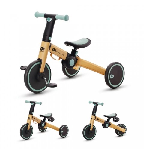 Kinderkraft 4Trike - rowerek trójkołowy 3w1 | Sunflower blue